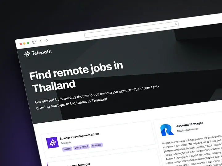 I built a job board using no-code tools